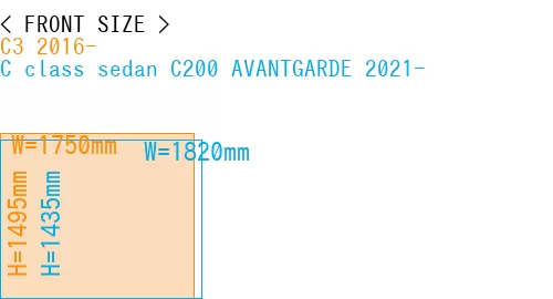 #C3 2016- + C class sedan C200 AVANTGARDE 2021-